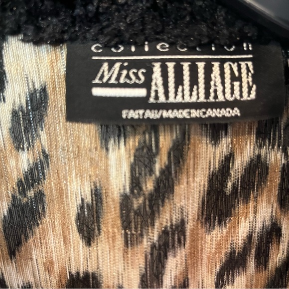 Miss Alliage Leopard Print Jacket - Picture 3 of 6